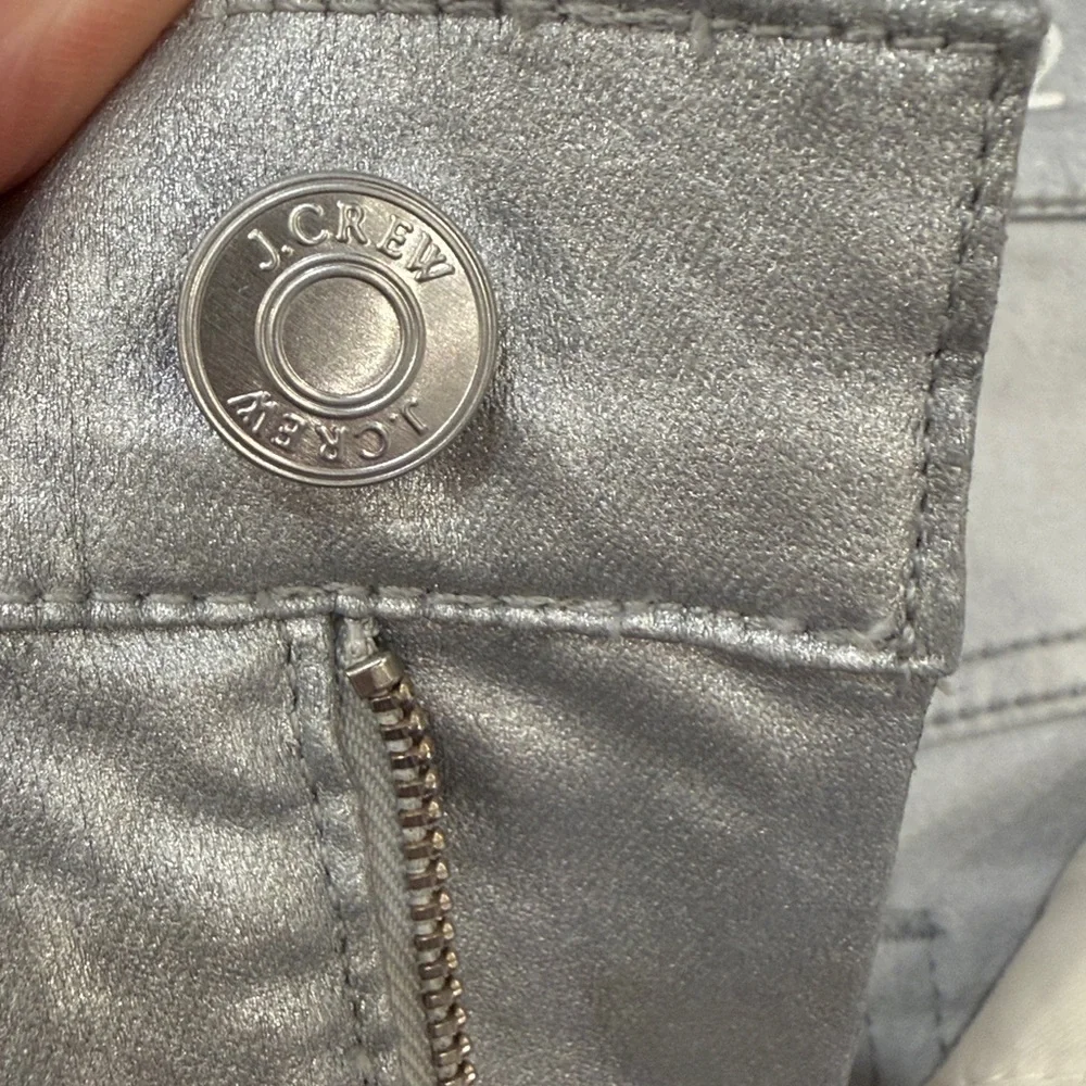 J Crew Silver Pants
